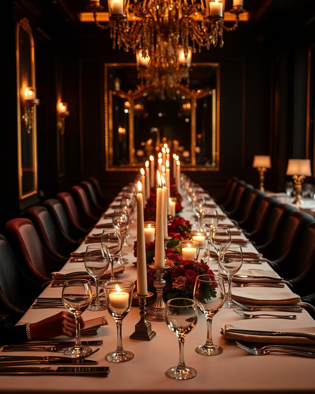 Private Dining event decor inspiration